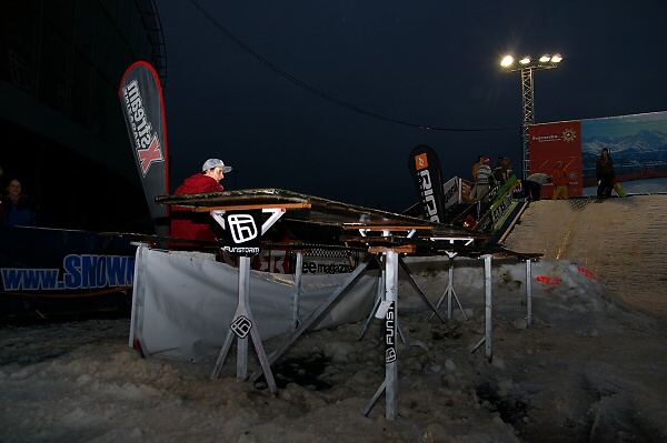 Snowmania 2007. Snowpark v Praze