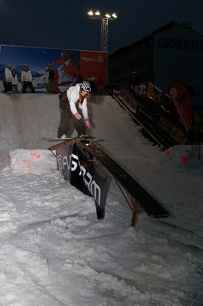 Snowmania 2007. Snowpark v Praze