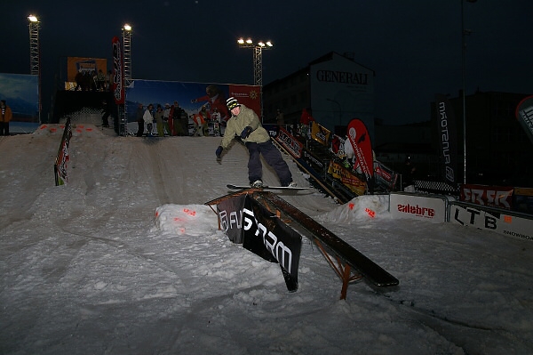 Snowmania 2007. Snowpark v Praze