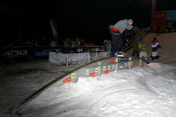 Snowmania 2007. Snowpark v Praze
