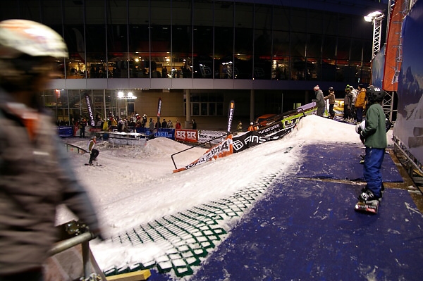 Snowmania 2007. Snowpark v Praze