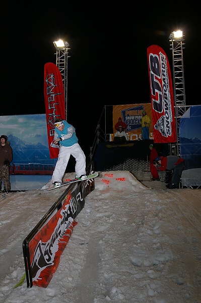Snowmania 2007. Snowpark v Praze