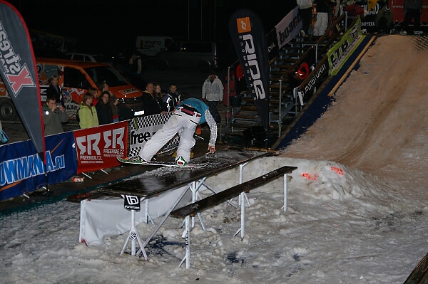 Snowmania 2007. Snowpark v Praze