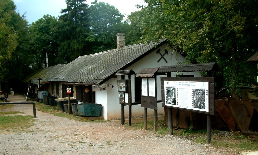 Solvayovy lomy, hornick skanzen