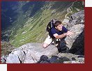 Zdolvn prvnho vrcholu Ostrho Rohe 2087 m n.m.