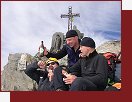 Radost na vrcholu Monte Viso       