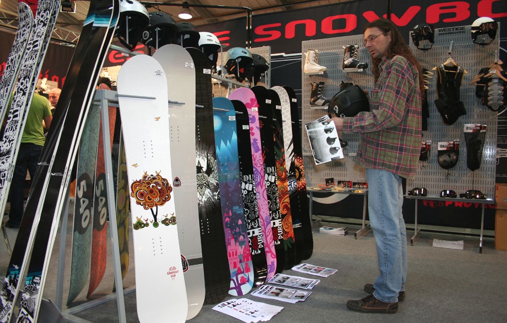 Lye a snowboardy na Sport Prague 2008