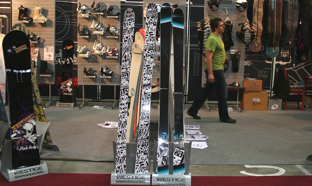 Lye a snowboardy na Sport Prague 2008