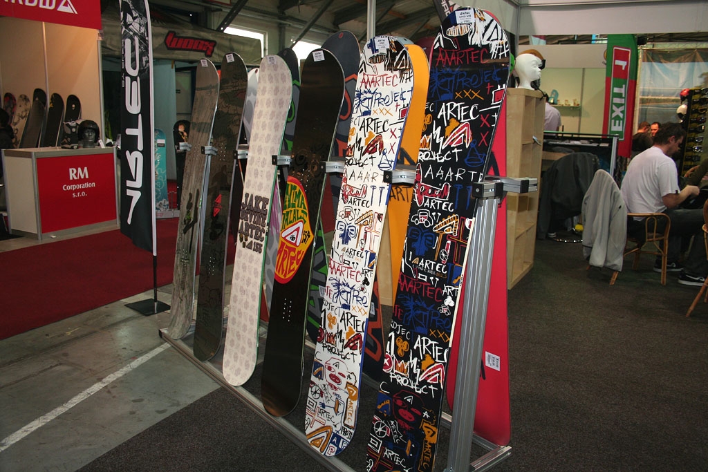 Lye a snowboardy na Sport Prague 2008