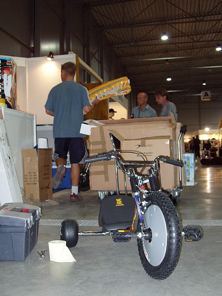 Sport Prague podzim 2004, noc ped otevenm