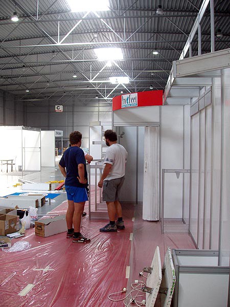 Sport Prague podzim 2005, pprava stnk