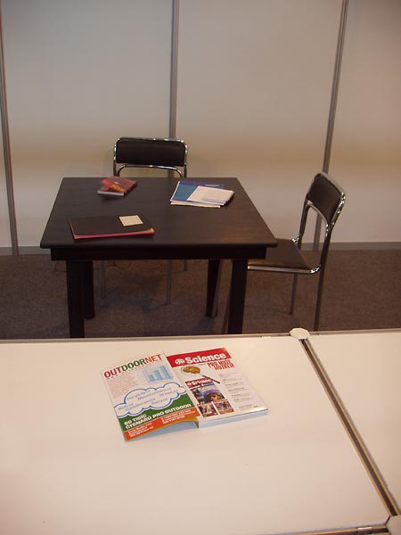 Sport Prague podzim 2005, pprava stnk