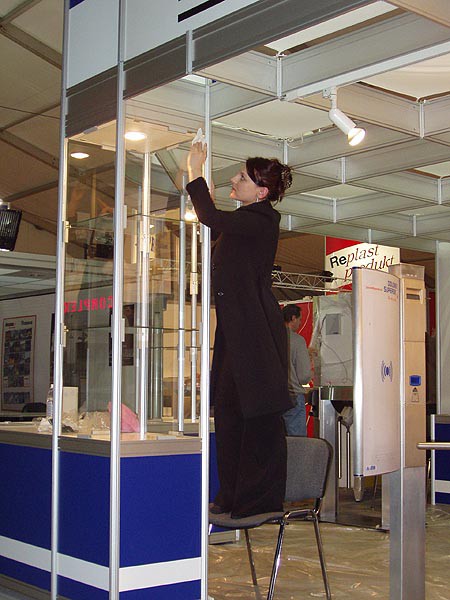 Sport Prague 2005, pprava expozic