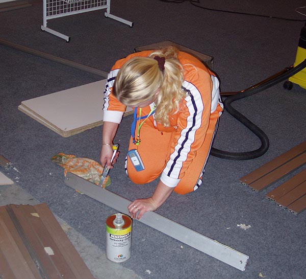 Sport Prague 2005, pprava expozic