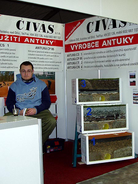 Sport Prague 2005, pprava expozic