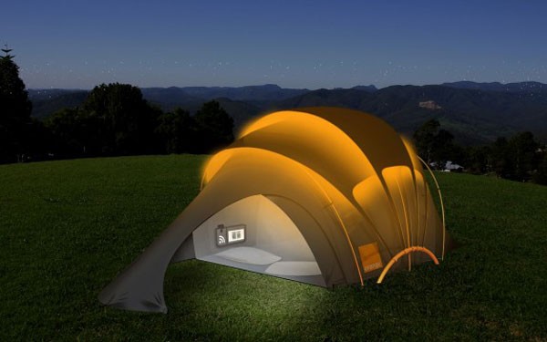 Glastonbury Solar Concept Tent