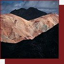 Lid na hebeni, Landmannalaugar, Island