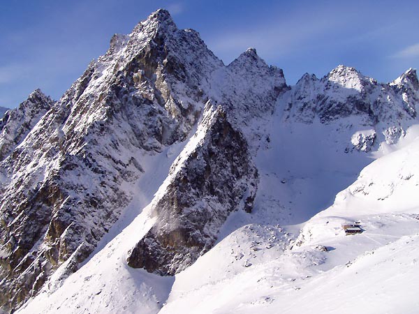 Vysok Tatry, Stredohrot, Vchodn heben