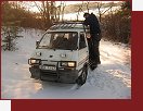 Subaru Libero, v zim na umav