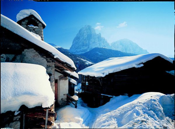Dolomity, Jin Tyrolsko, zima