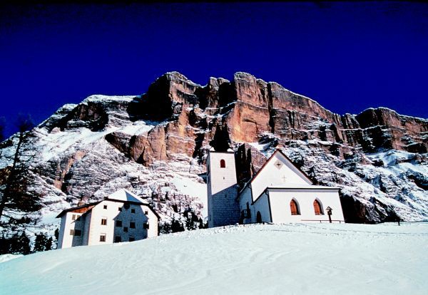 Dolomity, Jin Tyrolsko, zima