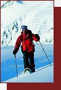 Dolomity, snowshoeing