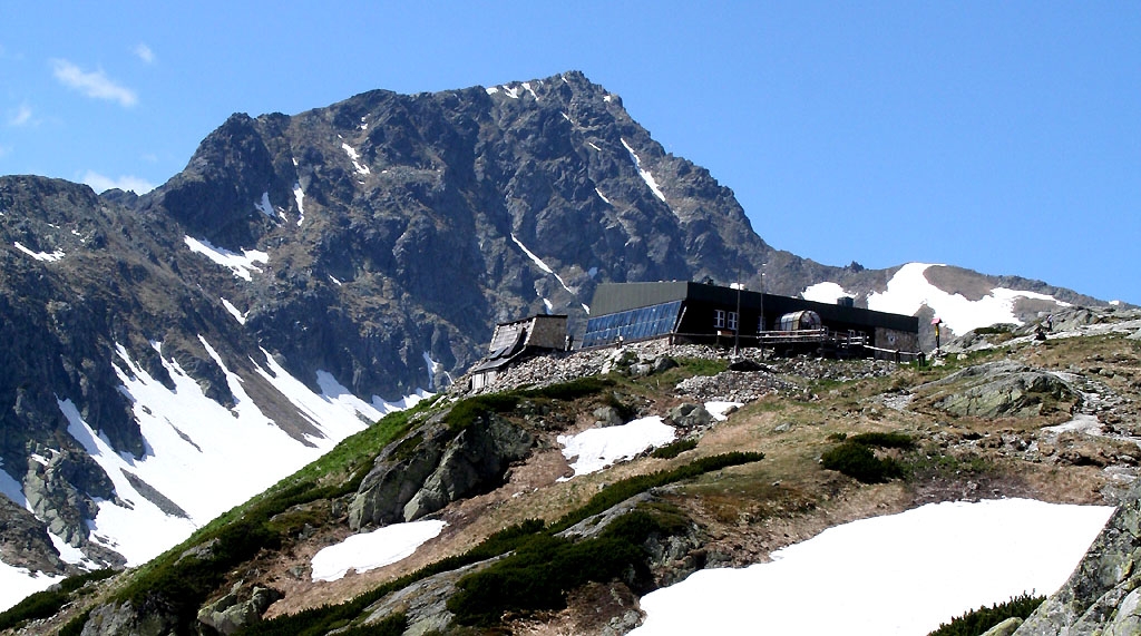 Vysok Tatry, vysokohorsk chaty