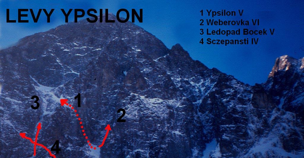 Vysok Tatry, Mal Kemarsk tt, Lev Ypsilon
