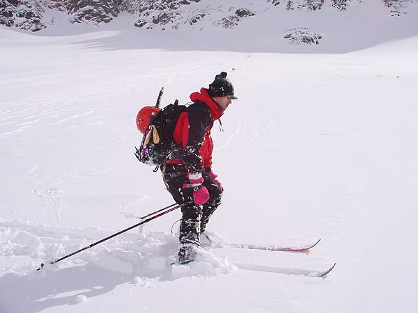 Vysok Tatry, Popradsk pleso, skitouring