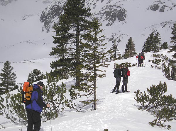 Vysok Tatry, Popradsk pleso, skitouring