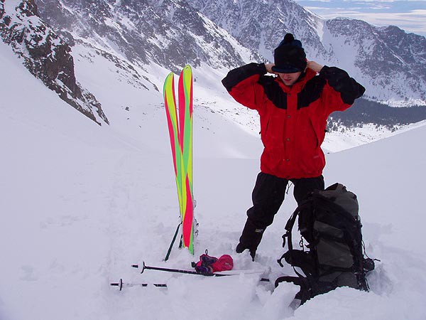 Vysok Tatry, Popradsk pleso, skitouring