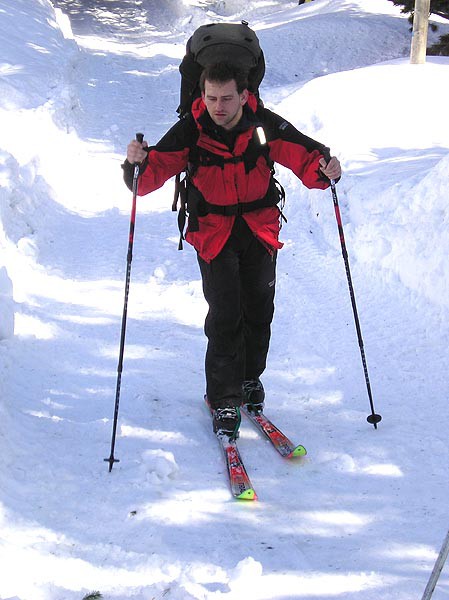 Vysok Tatry, Popradsk pleso, skitouring