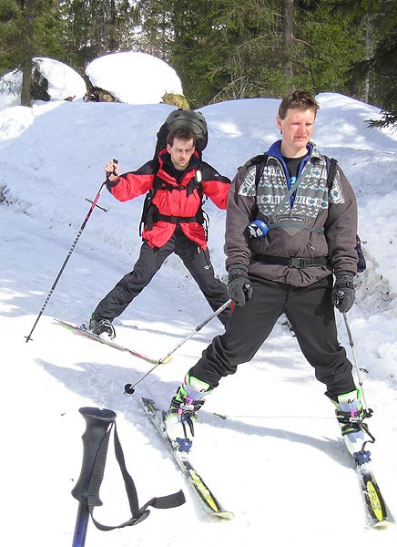 Vysok Tatry, Popradsk pleso, skitouring