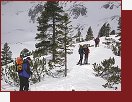 Na hranici lesa v Mengusovsk dolin se dvojice rozdluj    