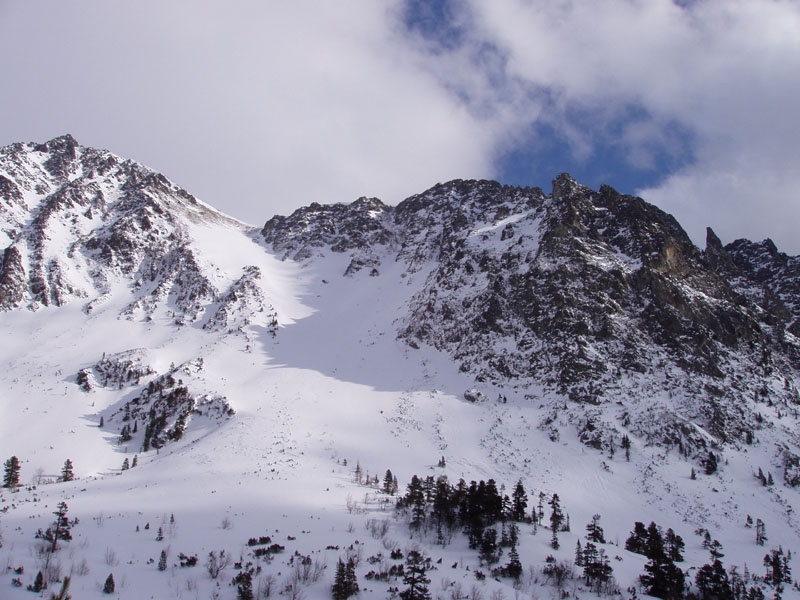 Vysok Tatry, Zlomiska, vysokohorsk lyovn 