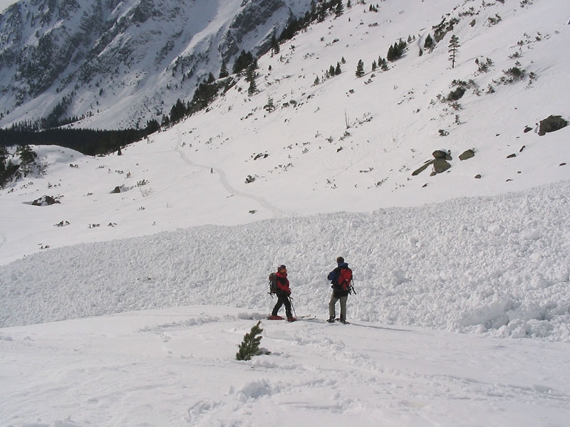 Vysok Tatry, Zlomiska, vysokohorsk lyovn 