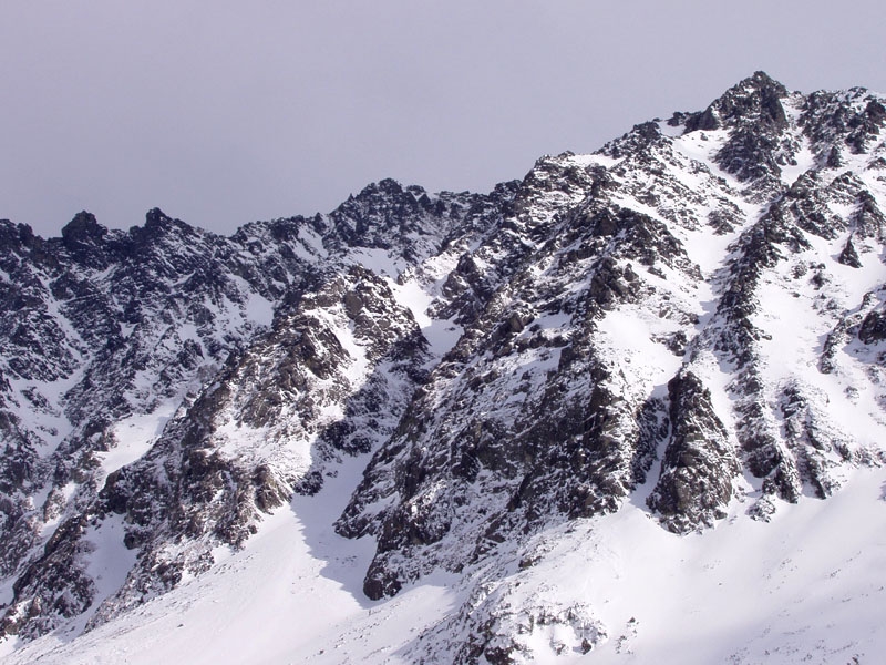 Vysok Tatry, Zlomiska, vysokohorsk lyovn 