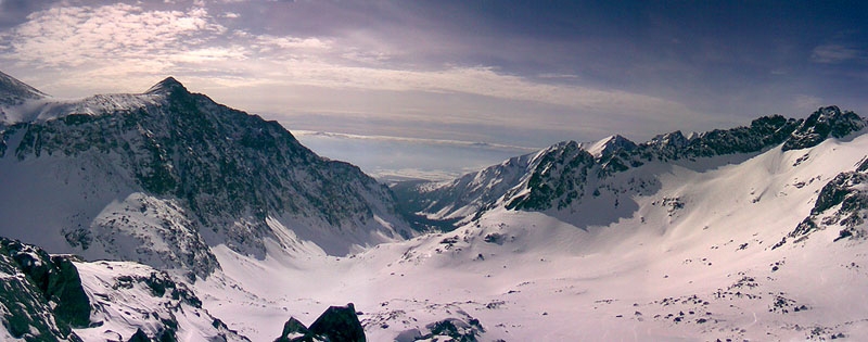 Vysok Tatry, Zlomiska, vysokohorsk lyovn 