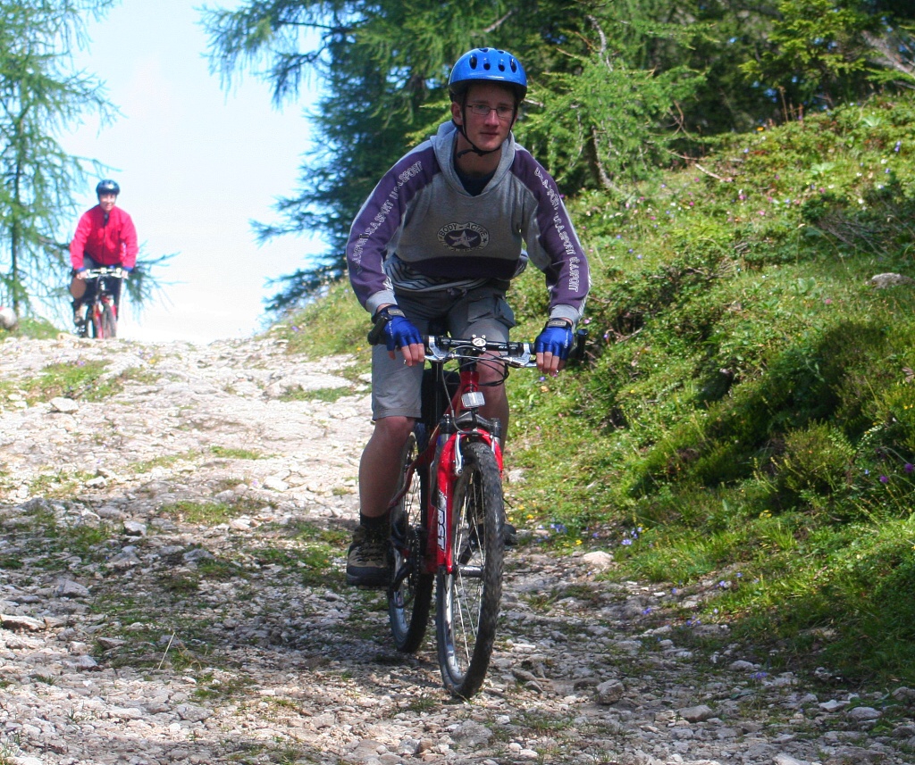 Sjezd z Tauplitzalm do Tauplitz - Horydoly.cz 