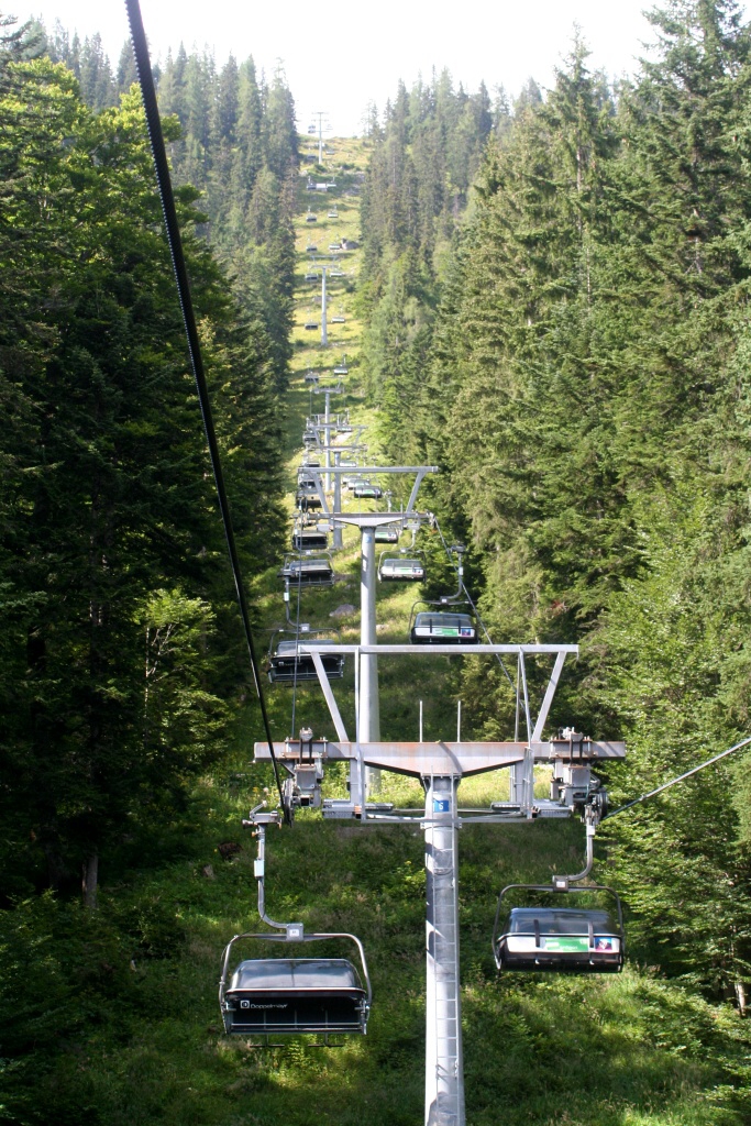 Sjezd z Tauplitzalm do Tauplitz - Horydoly.cz 