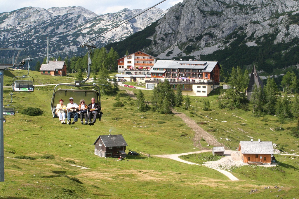 Sjezd z Tauplitzalm do Tauplitz - Horydoly.cz 