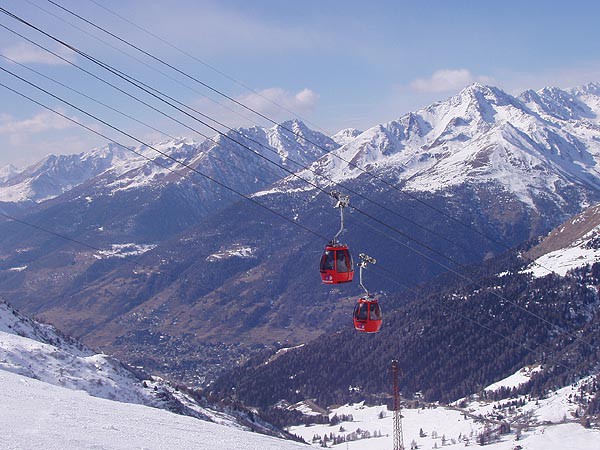 Passo Tonale, lyovn na sjezdovkch