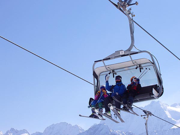 Passo Tonale, lyovn na sjezdovkch
