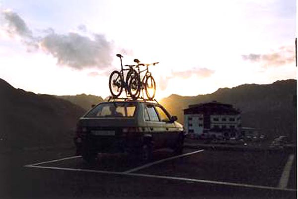 Transalp, cyklistick pejezd pes Alpy