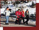 Val Senales, lyai jdou na lanovku v Kurzras