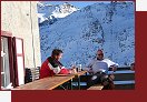 Val Senales, na terase chaty Bella Vista