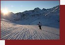 Val Senales, sjezd z ledovce do dol