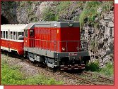 Vlak taen lokomotivou Hektor 