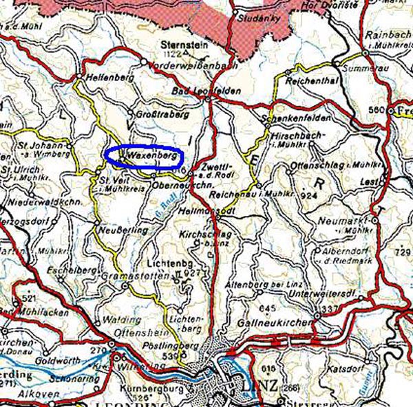 Waxenberg, Rakousko