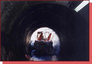 Frza ist silnin tunel pod pehradou Mooser 
